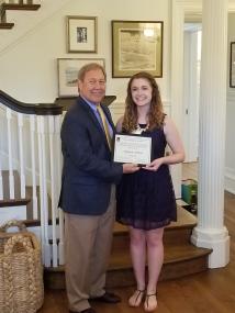 UI President Bruce Harreld and Megan Helms